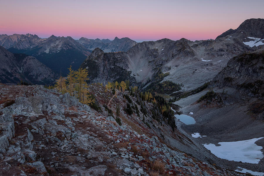 Washington Photograph - Maple Pass Sunset by Ryan McGinnis Washington Photograph - Maple Pass Sunset by Ryan McGinnis