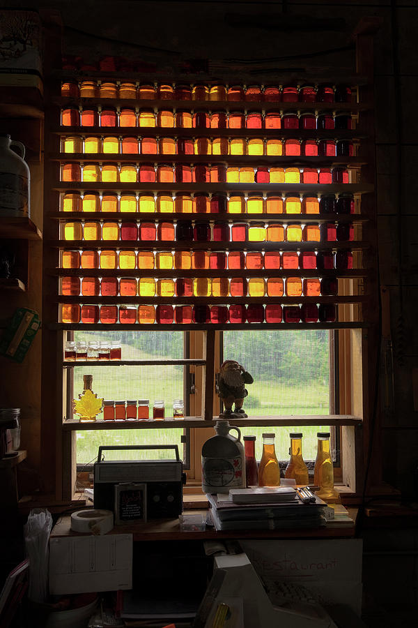 Maple Syrup Window Photograph by Tom Singleton
