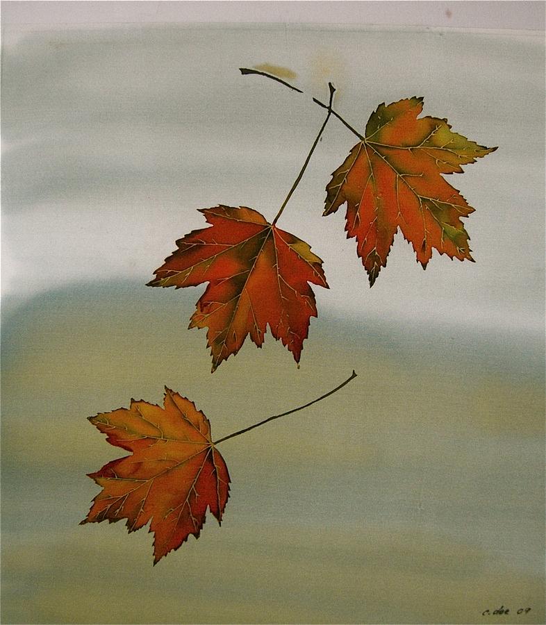 Maples in Fall Tapestry - Textile by Carolyn Doe