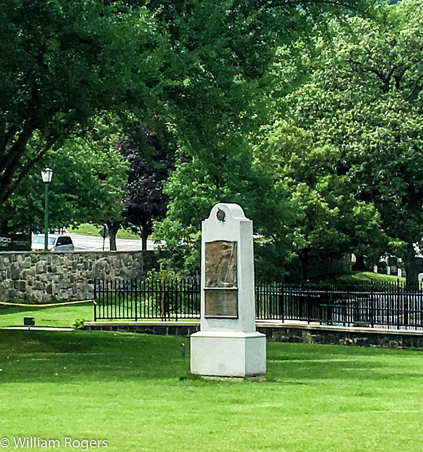 Maragerate Corbin Headstone Photograph by William E Rogers Fine Art