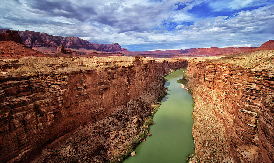 Marble Canyon from Navajo Bridge Photograph by Carolyn Derstine