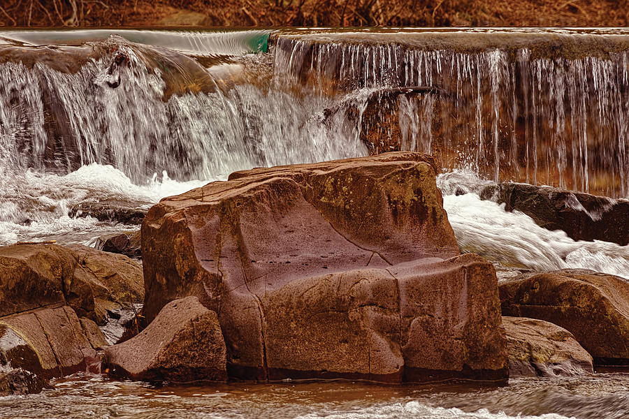 Marble Creek Shut-ins Photograph by Robert Charity