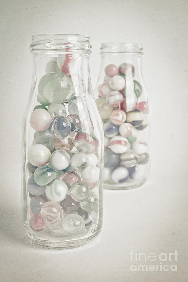 Jar Photograph - Marble Memories by Edward Fielding