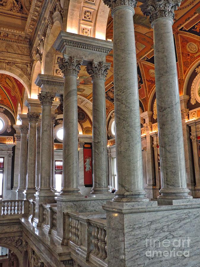 Marble Reigns in the Library of Congress Photograph by Doug Swanson ...