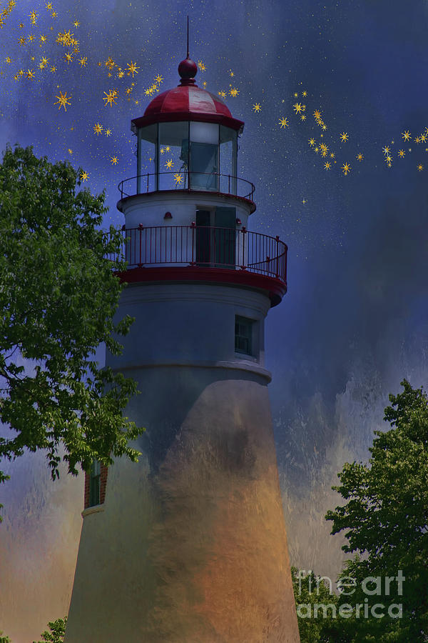 Marblehead in Starlight Photograph by Joan Bertucci