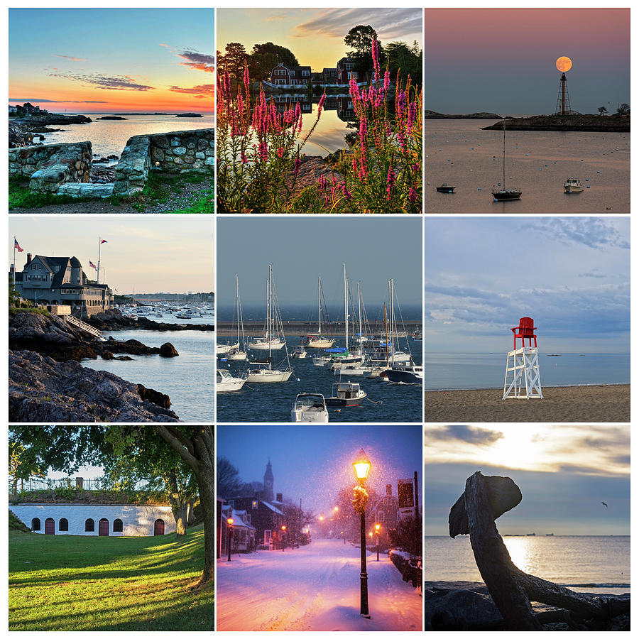 Marblehead MA Collage North Shore Photograph by Toby McGuire