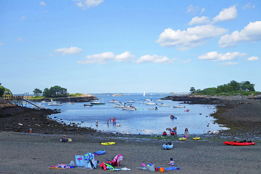 Marblehead MA Little Harbor on a Summer Day Photograph by Toby McGuire