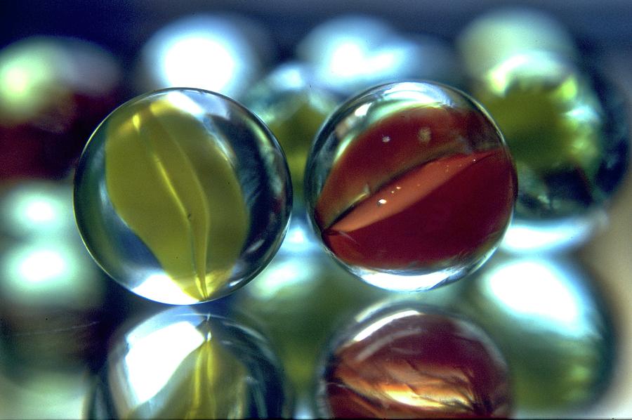 Marbles Photograph by Hartmut Knisel