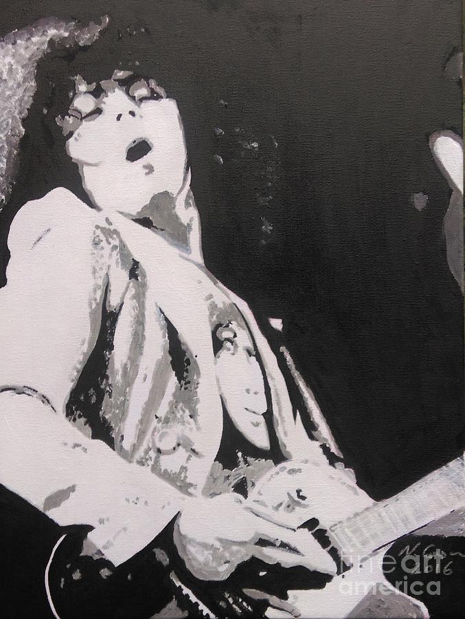Marc Bolan Painting - Marc Bolan by Neal Crossan