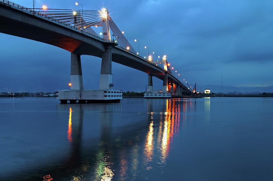 Marcelo Fernan Bridge Photograph by Darren Galpin