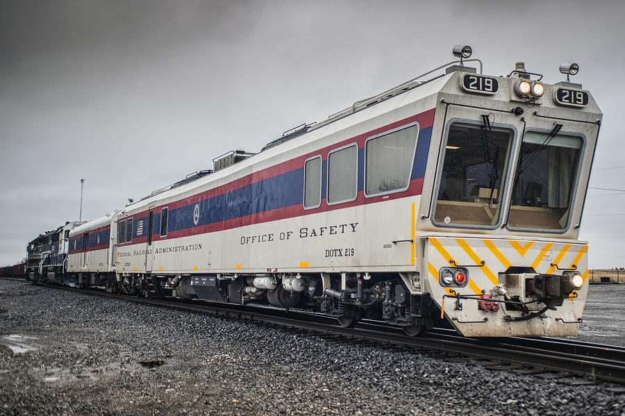 March 26. 2015 - PAL FRA Inspection Train 5 Photograph by Jim Pearson