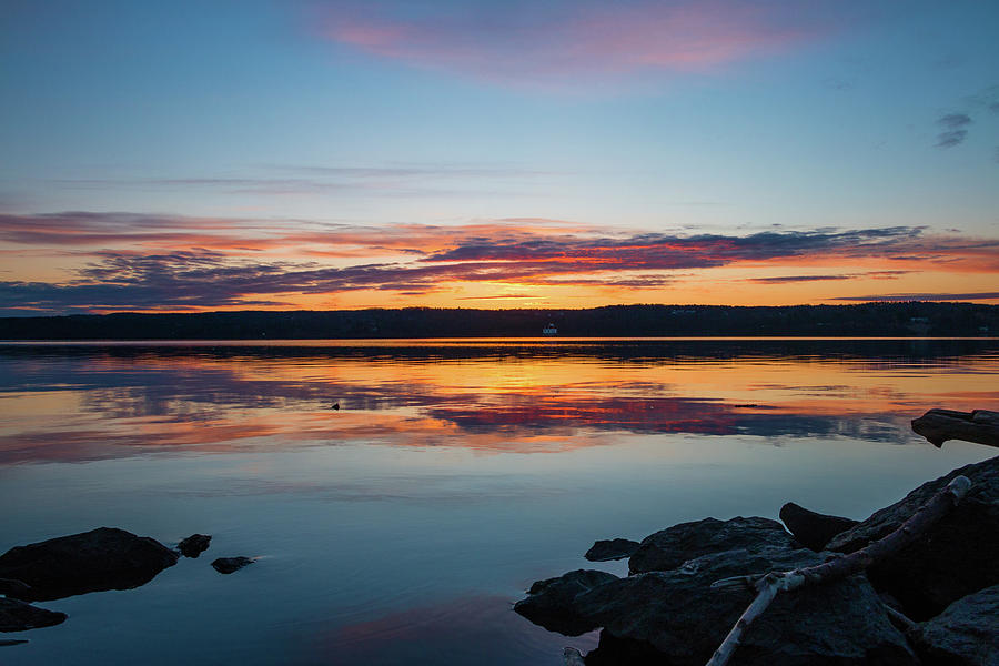 March Dawn at Esopus Meadows I Photograph by Jeff Severson
