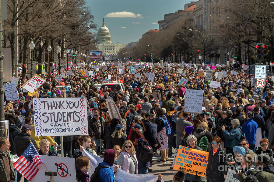 March for Our Lives Photograph by Jim West