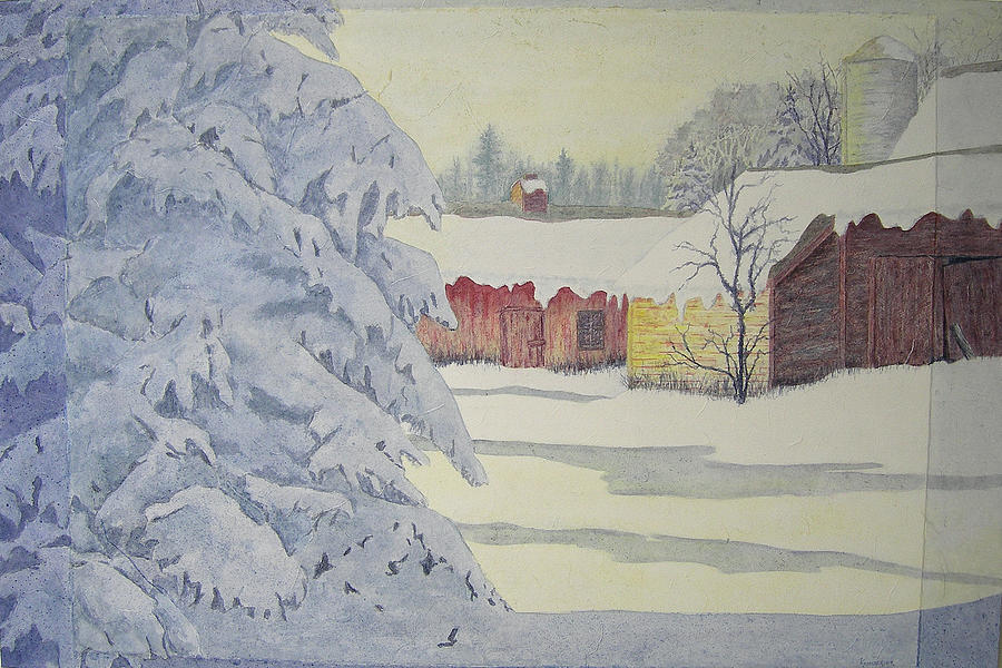 March Meltdown Painting by Carolyn Rosenberger