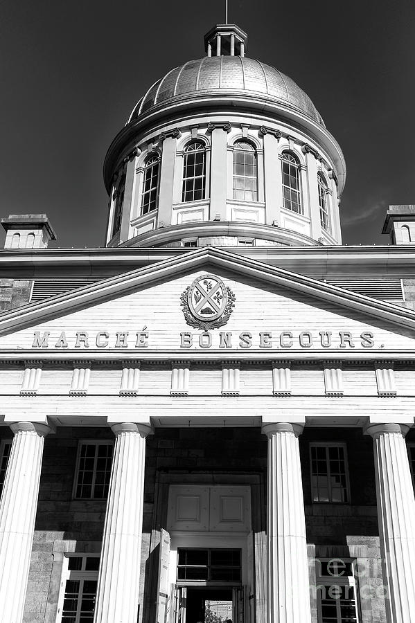 Marche Bonsecours Design in Montreal Photograph by John Rizzuto