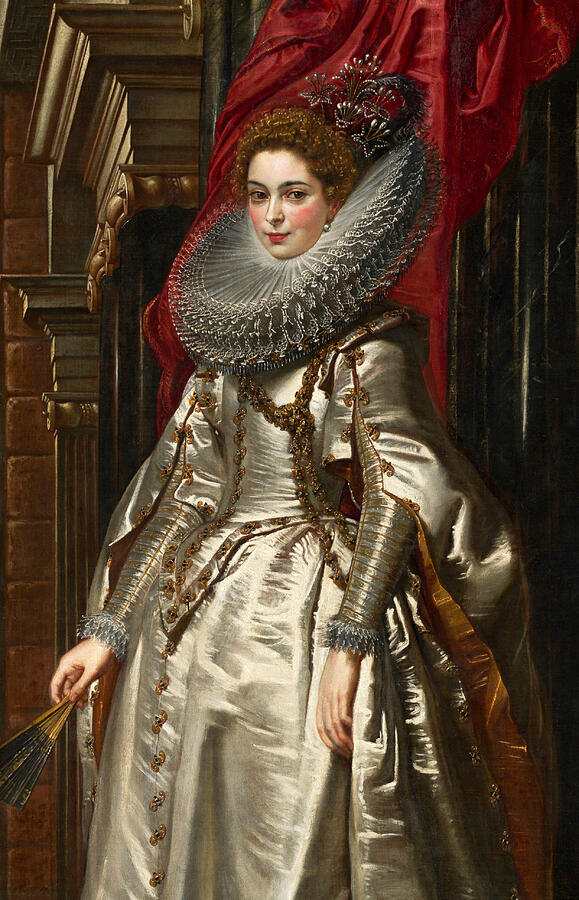 Marchesa Brigida Spinola Doria, from 1606 Painting by Peter Paul Rubens