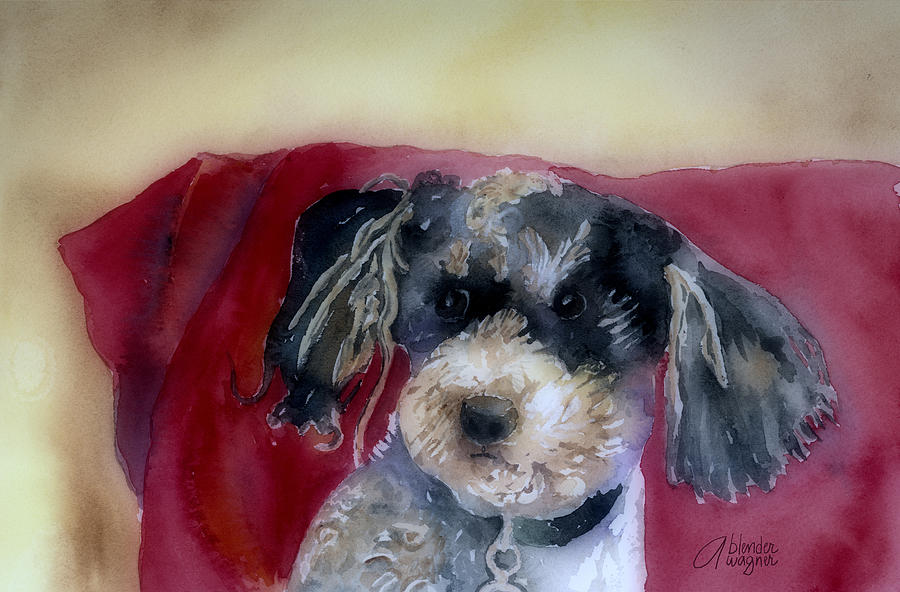 Marci Painting by Arline Wagner