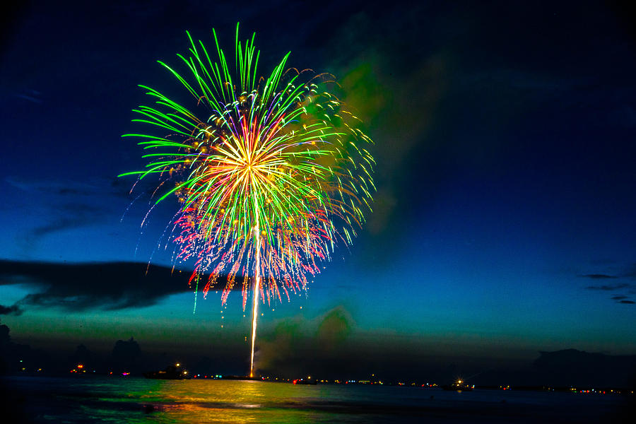 Marco Island Fireworks Photograph by Brian Gonzalez Pixels