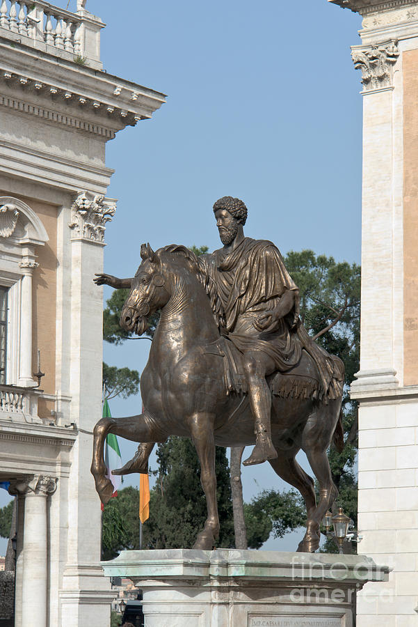 Marcus Aurelius I Photograph by Fabrizio Ruggeri