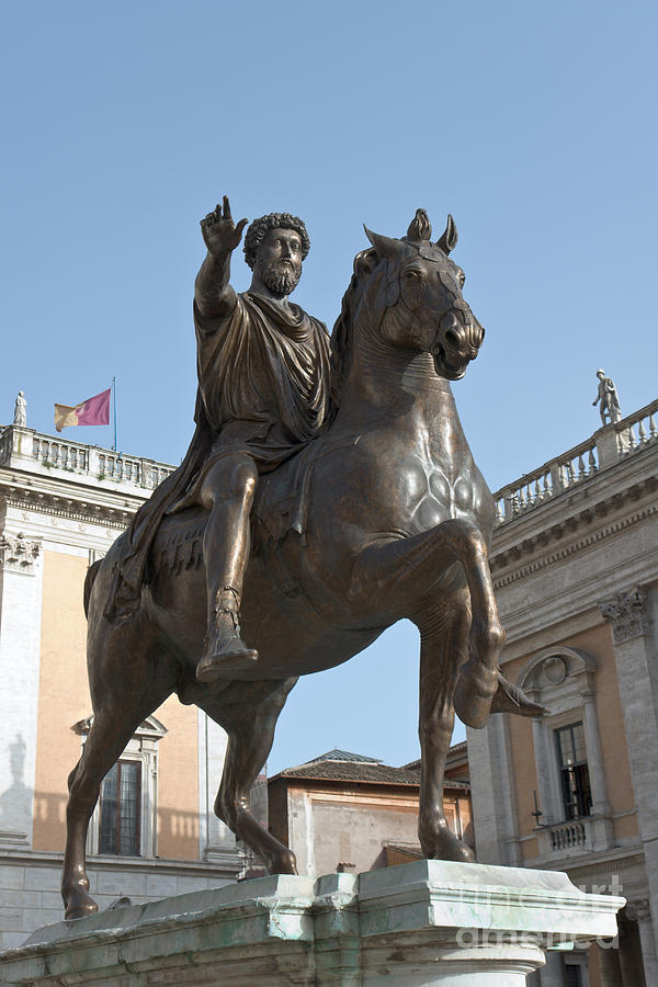 Marcus Aurelius III Photograph by Fabrizio Ruggeri