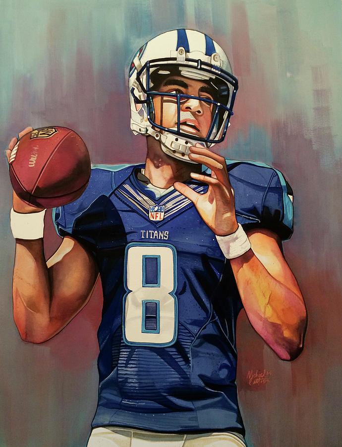 Marcus Mariota Rookie Year - Tennessee Titans by Michael Pattison