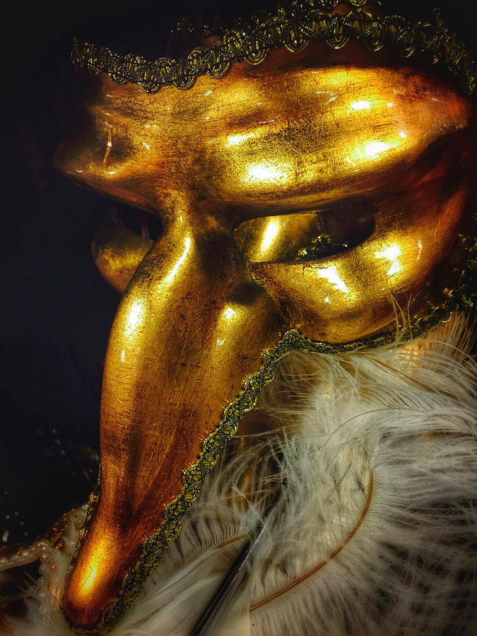 New Orleans Photograph - Mardi Gras Gold by Mark David Gerson