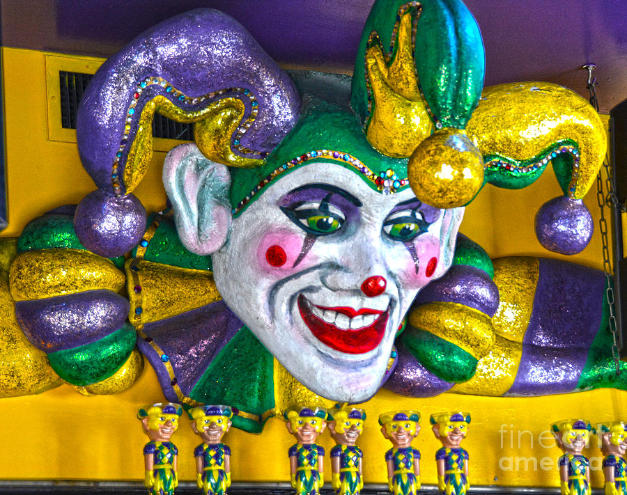 New Orleans Photograph - Mardi Gras Jester  by Christine Dekkers