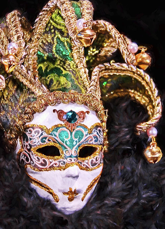 Mardi Gras Mask Photograph by Marcia Colelli