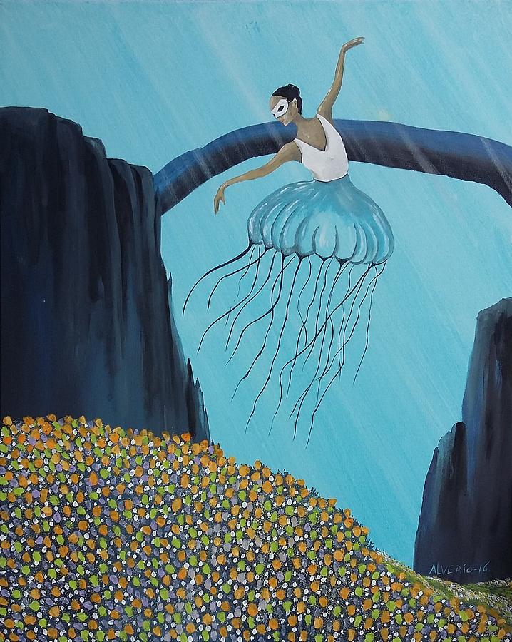Mare Ballerina Painting by Edwin Alverio
