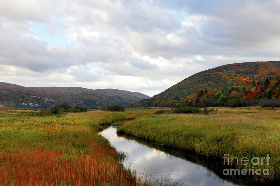 Margaree Valley  Cape Breton Canada Photograph by Elaine Manley