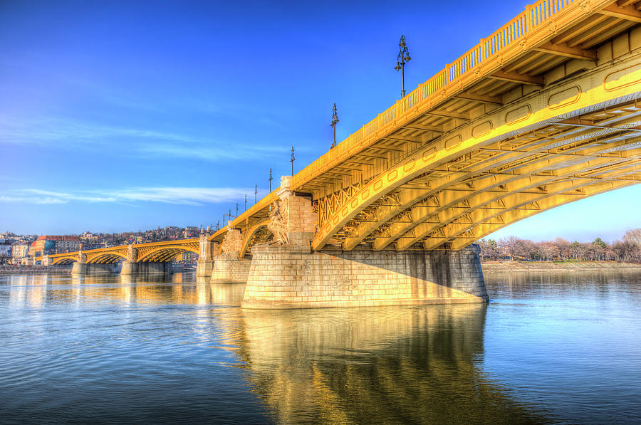 Margaret Bridge Budapest Photograph by David Pyatt