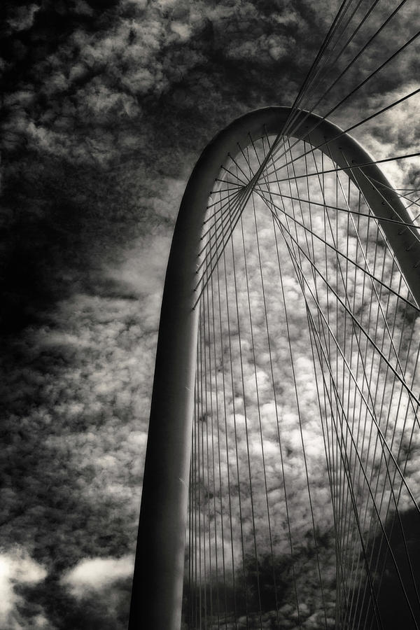 Margaret Hunt Hill Bridge Dallas Texas Photograph by Eugene Campbell