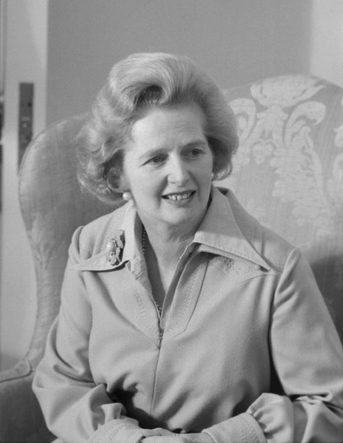 Margaret Thatcher Photograph by War Is Hell Store