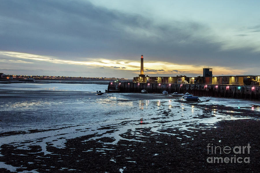 Margate Harbour in Winter Photograph by Perry Rodriguez