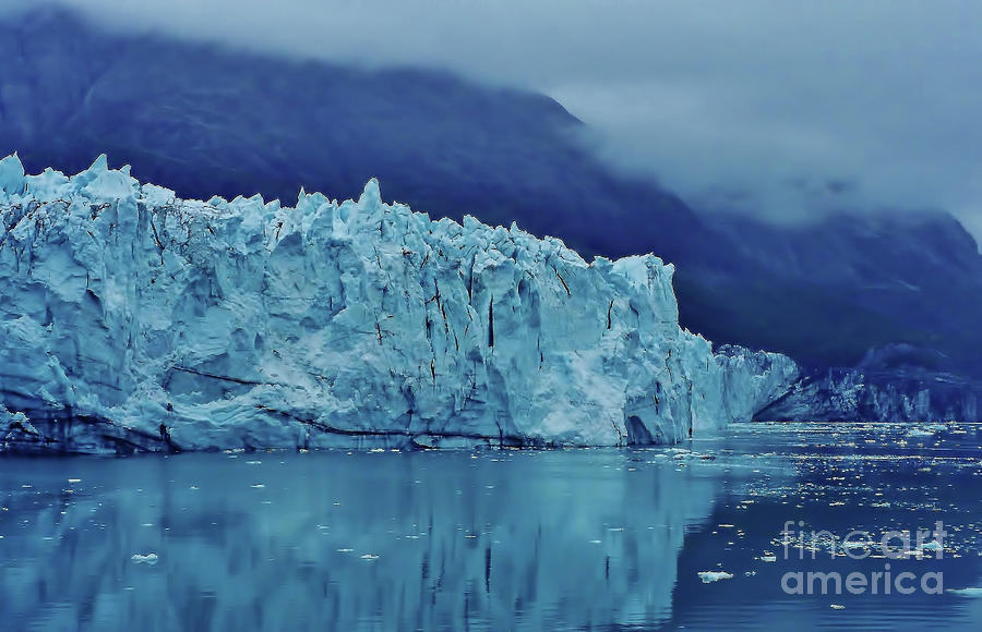 Margerie Glacier Beauty Photograph by D Hackett