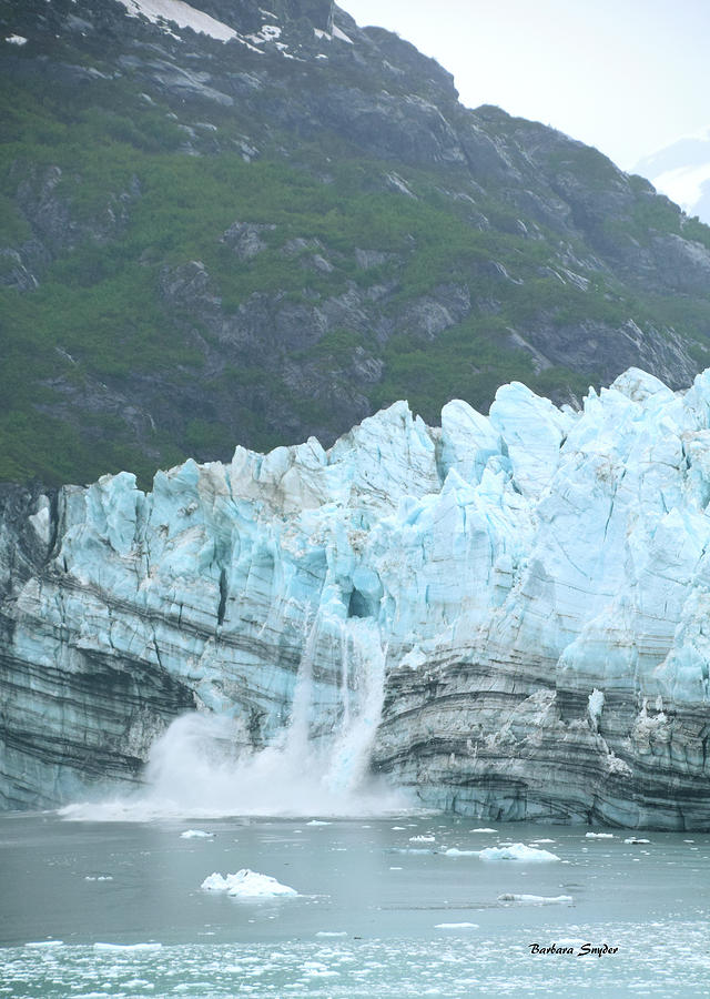 Glacier Bay National Park And Preserve Painting - Margerie Glacier Glacier Bay Alaska by Barbara Snyder
