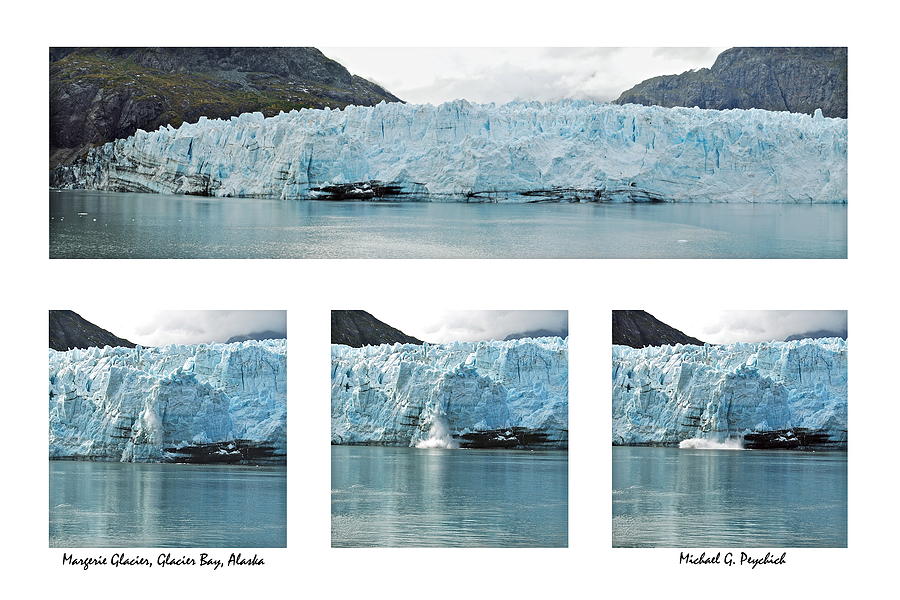 Margerie Glacier Photograph by Michael Peychich