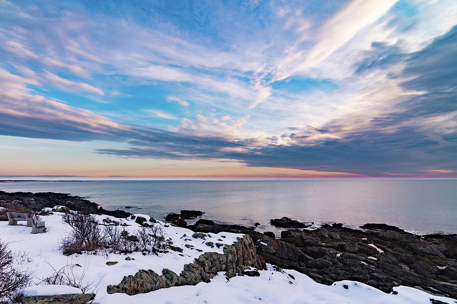 Marginal Way Lookout Sunrise Photograph by Dennis Dube - Fine Art America