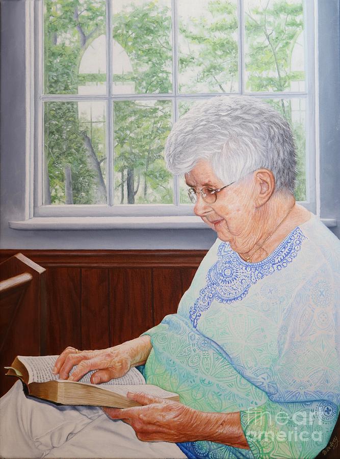 Margret Lawson Painting by Mike Ivey