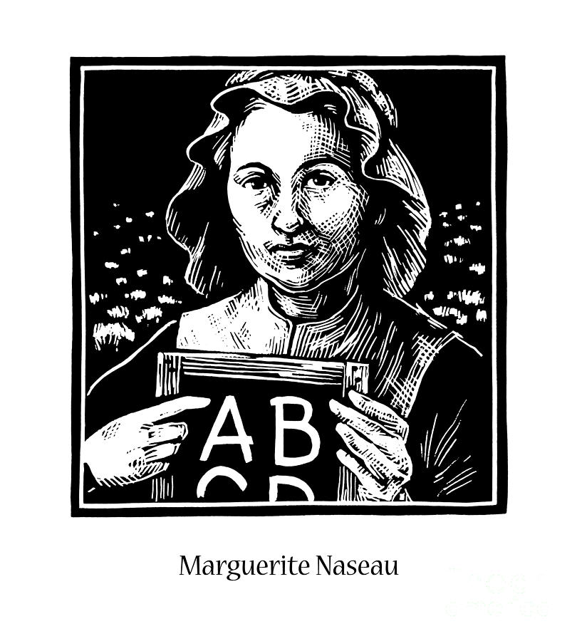 Marguerite Naseau - JLNAS Painting by Julie Lonneman