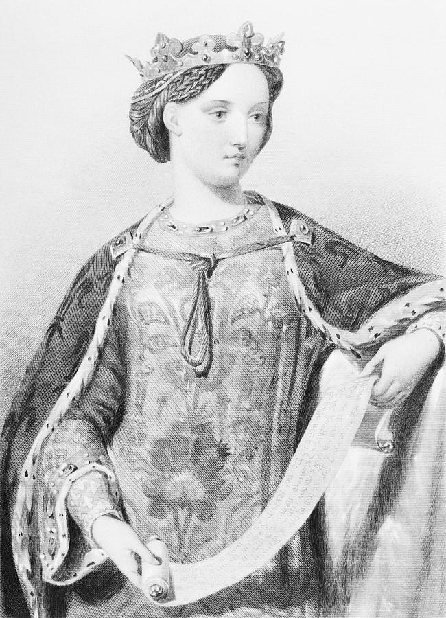 France Drawing - Marguerite Of France,1279-1317. Queen by Vintage Design Pics France Drawing - Marguerite Of France,1279-1317. Queen by Vintage Design Pics