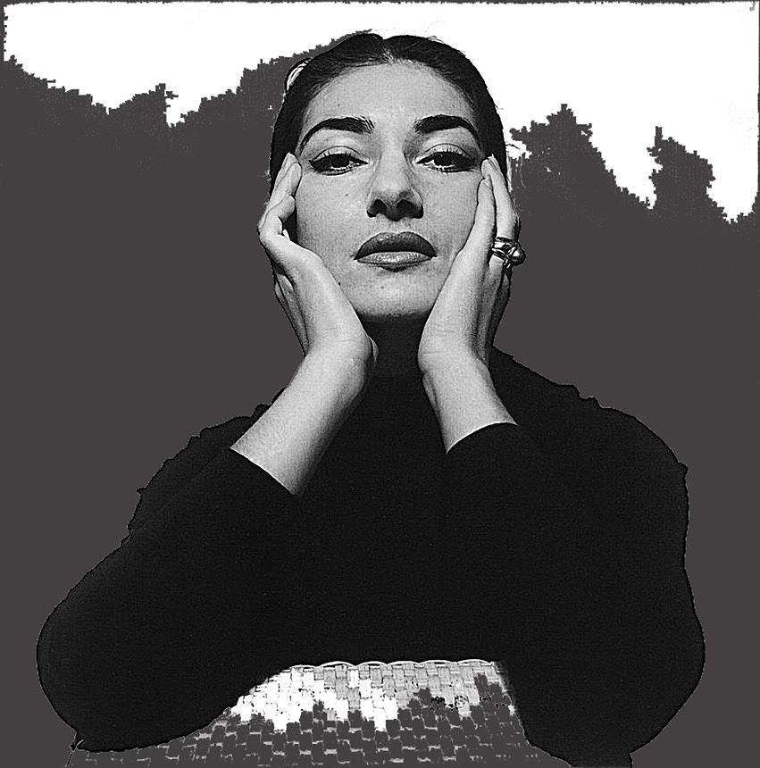 Maria Callas Cecil Beaton photo circa 1958-2013 Photograph by David Lee Guss