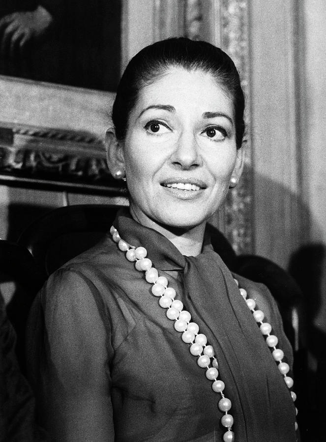 Maria Callas Photograph by Granger