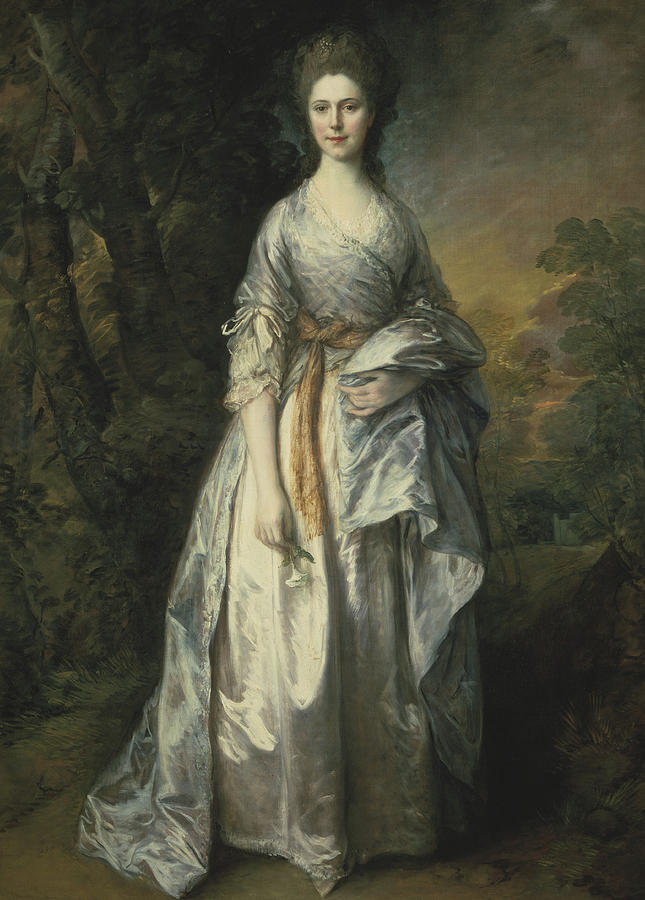 Maria Lady Eardley, 1766 Painting by Thomas Gainsborough
