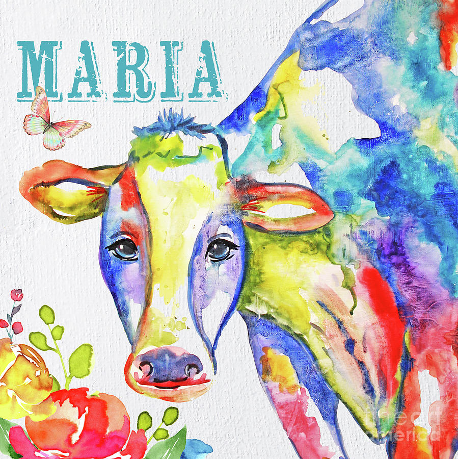 Maria Personalized Art Painting by Jean Plout