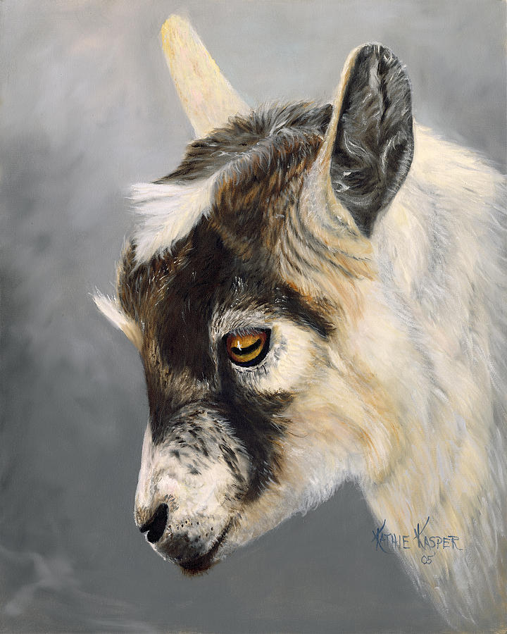 Animal Painting - Mariah by  Kathie Kasper
