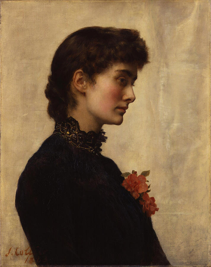 Marian Collier 1882-83 by John Collier Painting by Art Anthology | Fine ...