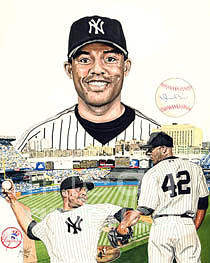 Mariano Rivera Drawing by Neal Portnoy - Pixels