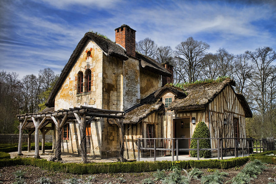 Marie Antoinette Cottage in Versailles Photograph by David Smith