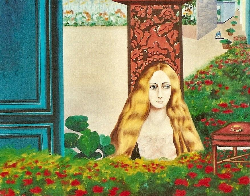 Nature Painting - Marie by Ksenia Milicevic Nature Painting - Marie by Ksenia Milicevic